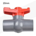 thumbnail image 4 of PVC Ball Valve Water Supply Pipe Sliding adhesive socket 20 25 32 40 50mm, 4 of 5