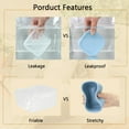 thumbnail image 4 of Leak Proof Silicone Soap Container With Lid - Microwave & Oven Safe Travel Soap Case For Bar Soap Storage, 4 of 7