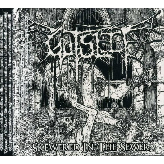 Gutslit - Skewered in the Sewer - Heavy Metal - CD