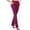 Red, variant on Timegard Legging for Women High Waist Bootcut Slim Comfy Yoga Pants Fall Casual Solid Color Trousers
