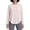 Pink #019, variant on Long Sleeve UPF 50+ Workout Tops for Women, Running Sun Shirts, UV Athletic Pilates Quick Dry Lightweight Split Back L