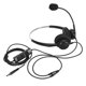thumbnail image 2 of Auriculares de negocios con cable, auriculares binaurales con cancelación de ruido y micrófono para centro de llamadas de oficina, enchufe USB, 2 of 5