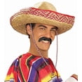 thumbnail image 1 of Moustache Forum Novelties Pancho Villa hecho a mano en gris, 1 of 2