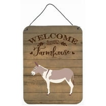 Carolines Treasures Australian Teamster Donkey Welcome Door Hanging Prints wall-decor, Multicolor
