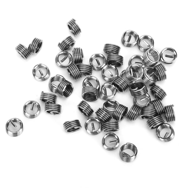 Thread Repair Inserts Thread Repair Inserts Sus304 50Pcs Thread Repair Inserts Steel Wire Sleeve Hardware Accessories M8 X 1.25