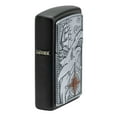 thumbnail image 6 of Zippo Ship Shark Emblem Design Black Matte Pocket Lighter, 6 of 7