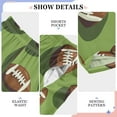 thumbnail image 6 of FORMRS Kids Pajama Pants with Pockets Size 6-8Y Boys Lounge Sleep Bottoms, Game Day Footballs, 6 of 8
