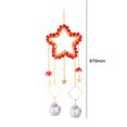 thumbnail image 1 of Campanas De Viento Atrapasueños de cristal K9 creativo con estrella de cinco puntas (rojo) Ndcxsfigh Libre de BPA, 1 of 6