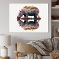thumbnail image 2 of Designart Double Exposure Of A Hippo With African Landscape Canvas Wall Art, 2 of 5