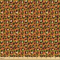 thumbnail image 2 of Ambesonne Orange Pattern Fabric by the Yard Upholstery, Ikat Geometric Art, 3 Yards, Pale Vermilion, 2 of 5