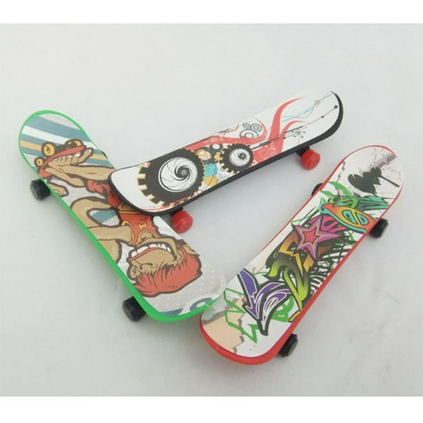 Mini planches de skate Finger Nouveauté Mini planches de skate doigt Mini  doigt skateboard jouet skateboard finger jouets ensemble skate board