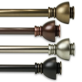 Umbra 120 170 Aristotle Extra Long Curtain Rod For Windows 1