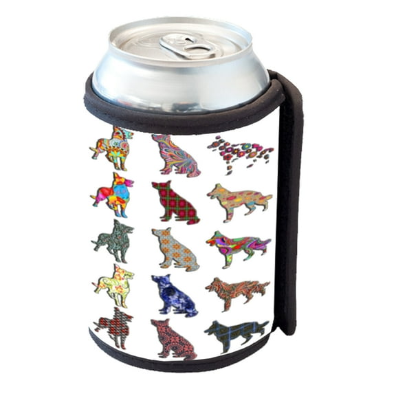 KuzmarK Insulated Drink Can Cooler Hugger - German Shepherd
