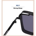thumbnail image 4 of Retro Punk Small Frame Sunglasses for Men and Women (Color : B, Size : Medium), 4 of 5