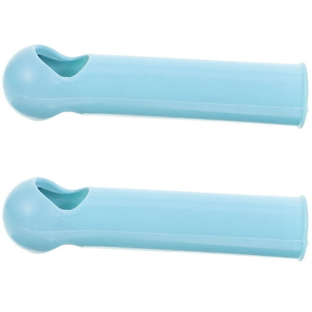 

Clothesline Pole Handle End Cap Push Sweeper 2 Pcs Broom Rod Sleeve Dustpan Replace Mop Replacement Gripper