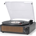 thumbnail image 1 of Tocadiscos vintage con tocadiscos de vinilo Seasonlife con altavoces, 1 of 1