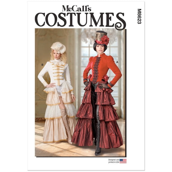 McCall's Sewing Pattern 8623 - Misses' Costume, Size: U5 (16-18-20-22-24)