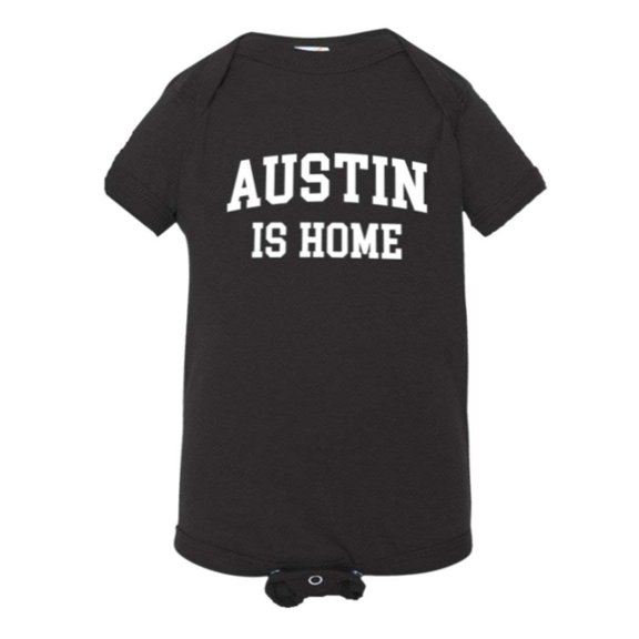 PleaseMeTees™ Baby Austin Texas Is Home Born In From HQ Jumpsuit