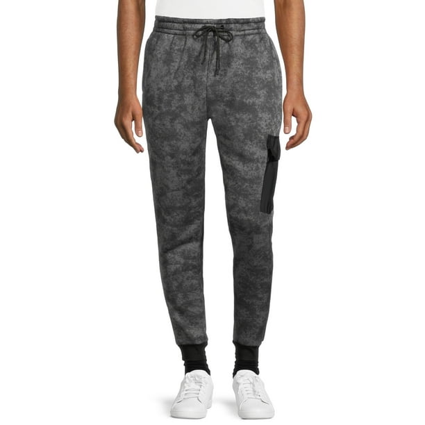 Tahari Men's Tie Dye Cargo Fleece Joggers - Walmart.com