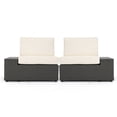 thumbnail image 5 of Outdoor Patio Furniture Set, 2-Piece Wicker Rattan Chairs with Cushions, Perfect for Backyard, Porch, Garden, or Poolside Seating, Grey Wicker Design, Ideal for Patio Clearance Furniture, 5 of 5