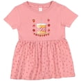 thumbnail image 3 of Inktastic Strawberry First Birthday Cake Girls Baby Dress, 3 of 5