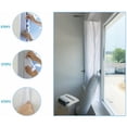 thumbnail image 3 of 4M Sello de Ventana de Aire Acondicionado Móvil, Kit de Aire Acondicionado para Ventana, Accesorio de Aire Acondicionado Portátil Funciona con Unidades de Aire Acondicionado Móviles y Secadoras,, 3 of 6