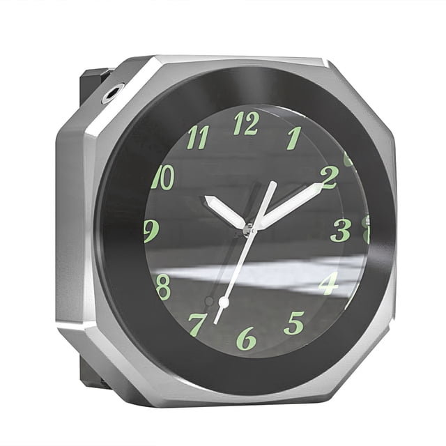Reloj De Manillar De Motocicleta Aleación De Aluminio Reloj De Manillar Impermeable Reloj De Motocicleta Reloj De Alto Rendimiento Universal Para La Mayoría De Manillares De Moto Eigraketly VI009275-04
