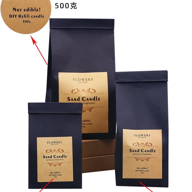 Cire de Bougie Granulée, Granules de Cire Perlée pour Fabrication de Bougies DIY, Sable de Bougie Anti-Fonte pour Tout Contenant Résistant à la Chaleur, Cire de Bougie Rechargeable Non Parfumée avec Mèches pour la Déco de la Maison, Cadeaux et Bricolages