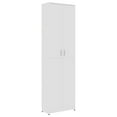 thumbnail image 2 of vidaXL Hallway Wardrobe White 21.65"x9.84"x74.41" Chipboard, 2 of 28