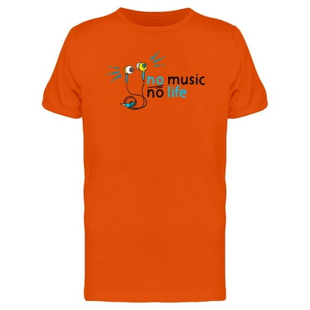 Klipsch Image Earphones - Earphones With Music Quote Tee Men's -Image by Shutterstock
