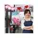 thumbnail image 3 of Valentine's Day Cartoon Dwarf Wooden Hanging Signboard For Shop Window, Doorway, Festival Home Decoration Craft, 3 of 4