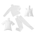 thumbnail image 5 of OUNONA 4-Pack Travel Clothes Dryer Bags for Jackets and Pants, Lightweight White Drying Mesh Bags, 5 of 8