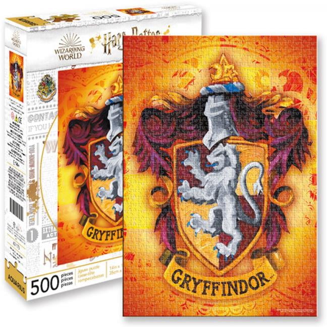 500 Piece Jigsaw Puzzle AQUARIUS Harry Potter Puzzle Hufflepuff Crest 