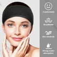 thumbnail image 4 of CEYAZYE 4Pcs Spa Facial Headbands for Women, Black Face Wash Headband Adjustable Make Up Wrap Head for Washing Face Shower Yoga, 4 of 7