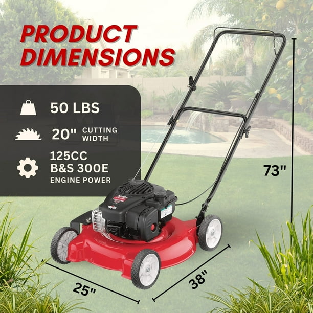 Ryobi 35cm powered clearance cylinder mower