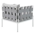 thumbnail image 3 of Harmony Sunbrella Outdoor Patio Aluminum Armchair, 3 of 6