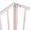thumbnail image 5 of Queen Size Metal Floor Bed Frame with Fence and Door, Montessori Bedframe, No Box Spring Needed, Easy to Install, Pink, 5 of 9