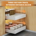 thumbnail image 4 of Expandable Pull Out Kithcen Cabinet Organizer, Ultra-thin 2" Slide Out Cabinet Organizer Drawer, 4 of 11