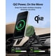 thumbnail image 2 of Cargador inalámbrico de coche Belkin con soporte magnético para ventilación y cable USB-C, 2 of 9