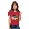 thumbnail image 5 of Annhoo Toddler Easter Tops Unisex Cotton Crewneck Print Graphic Boys Girls Short Sleeve Shirts Casual Clothes, 5 of 8