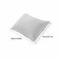 thumbnail image 4 of Taotanxi Quilted Flannel Pillowcases,1 Pack Soft Flannel Pillow Shams Covers with Envelope Closure,No Filling. (Standard 29x19", White), 4 of 7