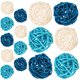 thumbnail image 2 of 15 bolas de mimbre de ratán, orbes decorativos, rellenos de florero para proyectos de manualidades, decoración de mesa de boda, fiesta temática, baby shower, accesorios de aromaterapia, 2 of 4