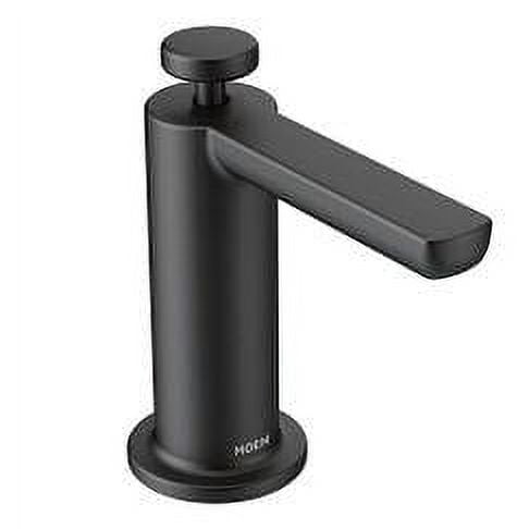 Moen Brushed Gold Modern Deck Mounted Kitchen Soap Dispenser with Above-the-Sink Refillable Bottle, S3947BG
