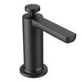 thumbnail image 2 of Moen Brushed Gold Modern Deck Mounted Kitchen Soap Dispenser with Above-the-Sink Refillable Bottle, S3947BG, 2 of 5