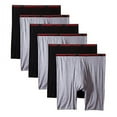 thumbnail image 2 of 6 Men's Big & Tall USA Classic Design Long Legs Boxer Briefs Underwear, 2 of 3