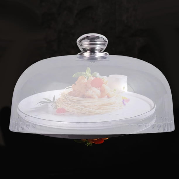 Cubierta de cúpula para alimentos, cubiertas para servir platos, cubierta de cúpula para pasteles, tapa de placa resistente, multiusos para Picnic en 255x10cm BLESIY cubierta de alimentos
