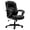 Black, variant on 17 in. to 21 in. Seat Height 250-lbs. Capacity Executive High-Back Chair - Black/Iron Gray