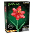 thumbnail image 6 of Brickcraft Bricktanicals Amaryllis Brick Building Kit (102-Plastic Piece Set), DIY Building Kit, Christmas Décor, Holiday Gift Idea for Flower Lovers, 6 of 7
