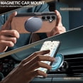 thumbnail image 3 of LC.IMEEKE For Samsung Galaxy A16 4G 5G Magnetic Case Compatible with MagSafe Leather TPU Back Cover, 3 of 5