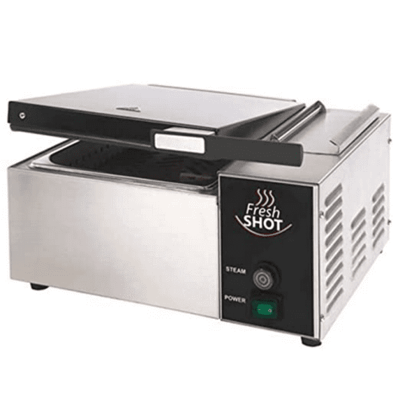 FSE CTS-1800W Fresh Shot Countertop Portion Steamer, Fits One Half Size Pan, 120v